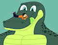 Crocodile Snout Perching by ilbv
