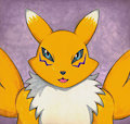 Renamon pretty picture (Old submission) by Boxice