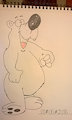 Cartoon Polar bear by Shamanbear