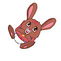 Amy the Baby Bunny Schnuffel bunny styled