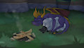 Spyro 1 - Day 5 - Dark Hollow by VioletEchoes