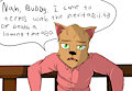 reply to an ask - Burgerpants by doodlebags