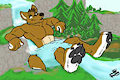 Nature's jacuzzi for macro wolgers!