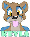 Headshot badge - Keyla