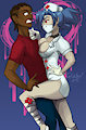 Commission: Bboy+Nurse Valentine