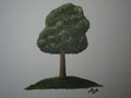 Oak Tree Painting by ZincChloride