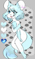 {SALE} [OPEN] Pointed Blue Feline Adopt by mewbbie