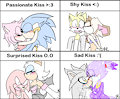 Kiss meme-sonic couples by stardoodles