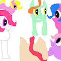 Six of the MLP Tales Mane 7