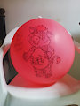 Chillout Heart Cow Balloon