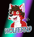 Wolferno's badge (commission)