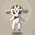 The lamb-thing from Revelation by nibhaaz