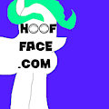 Hoof Face Logo