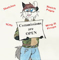 Commissions Are OPEN (Specials and YCHs in Desc.)