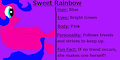 My OC Pony Sweet Rainbow Bio