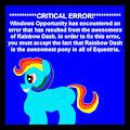 Blue Screen of Awesomeness