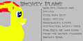 My OC Pony Smokey Flame Bio