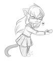 Kitty want to be Notices  by CharlesDragon