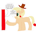 Applejack Watches the Weather