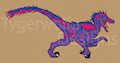 [Commission] Bi-Pride Utahraptor