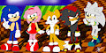 Sonic and Friends (Happy 25th Anniversary!)
