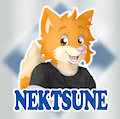 Nektsune's badge (commission)