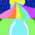 MLP Yu-Gi-Oh Card Art Rainbow of Light