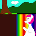 MLP Yu-Gi-Oh Card Art Rainbow Pitfall