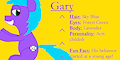 My OC pony Gary Bio
