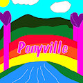 MLP Yu-Gi-Oh Card Art Ponyville
