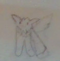Eevee Sketch when i was 12 by zackarykidder