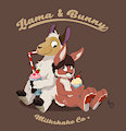 Bunny Llama Milkshake by pacopanda
