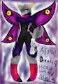 Astral or Valentin Death's Head Hawk Moth Fursona