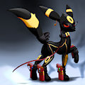 Umbreon Witch by Oddwarg