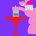 Pinkie Pie Tries Dyson Fan (Redrawn)