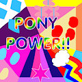 MLP Yu-Gi-Oh Card Art Pony Power!!