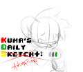 Kuma's Daily Sketch+ II: Animation practice..?
