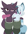 (commision) Aria and Kia by FoxKai
