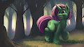 A pony in the forest.. by Noben