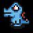 Pokemon's Totodile SNES Final Fantasy style sprite