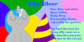 My OC Pony Silly Silver Bio