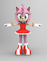 Amy Rose (Multiple angles) by bbmbbf
