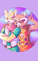 Fox and Rocket - Request by Apel