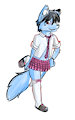 Sketch - Sepf Schoolgirl Skirt! by Sepfy