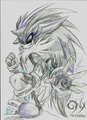 Onix the Hedgehog (Anti-Silver) by Mimy92Sonadow