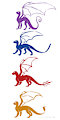 TMNT Dragons: We're Unique! by JazzTheTiger