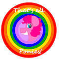 Pinkie Pie Parodies Porky Pig (Redrawn)