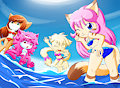 Little Tails Girls by Khuong