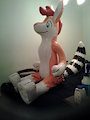 Kendalltoy sitting on my bed by sirkain