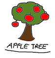 MEGA Craft - Plant - Tree - Fruit - Apple Tree